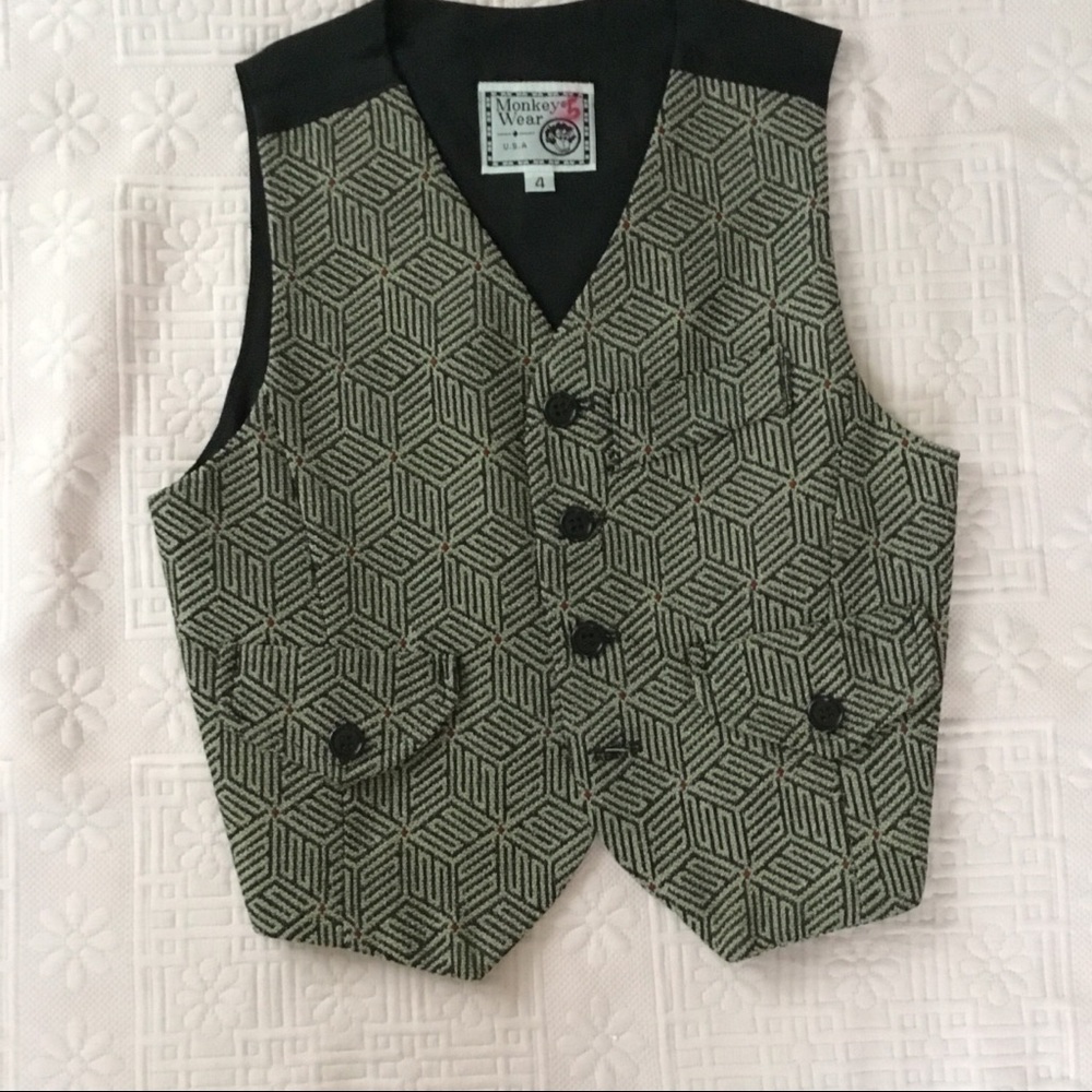 Monkey Wear Boys Vest